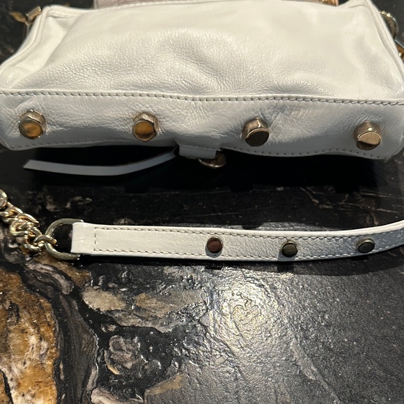 Rebecca Minkoff Mini Crossbody Bag with Rose Gold Chain - Picture 7 of 13